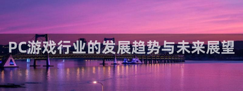 鼎点娱乐官方平台：PC游戏行业的发展趋势与未来展望