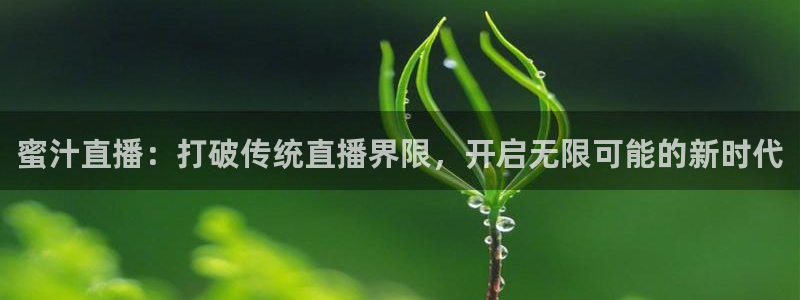 nba体育极速直播体育：蜜汁直播：打破传统直播界限，开启无限可能的新时代
